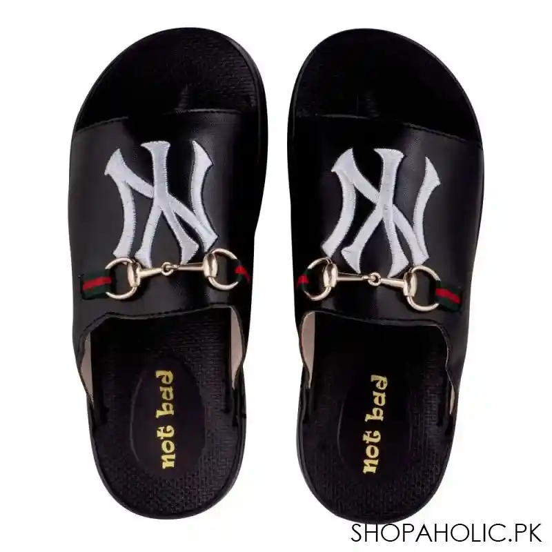 kid's slippers, for girls, black, 228 45 main image