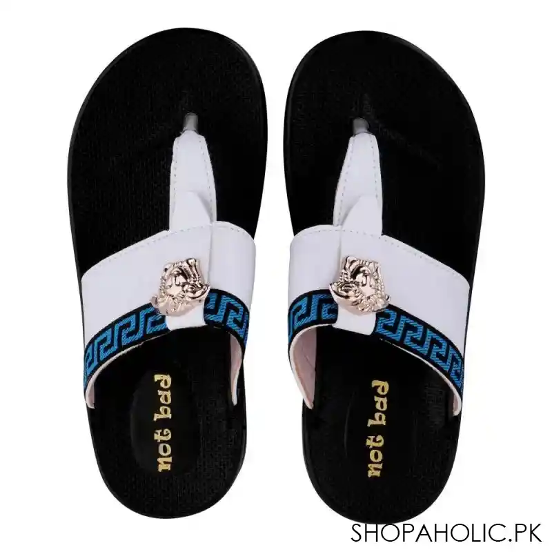 kid's slippers, for girls, white, 228 25 main image