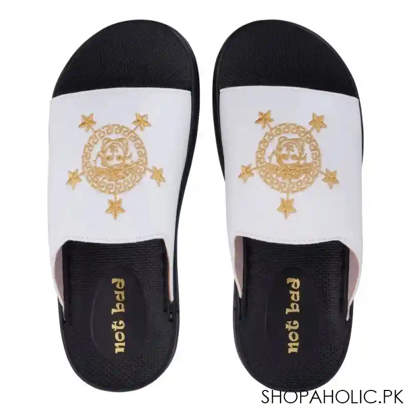 kid's slippers, for girls, white, 228 48 main image