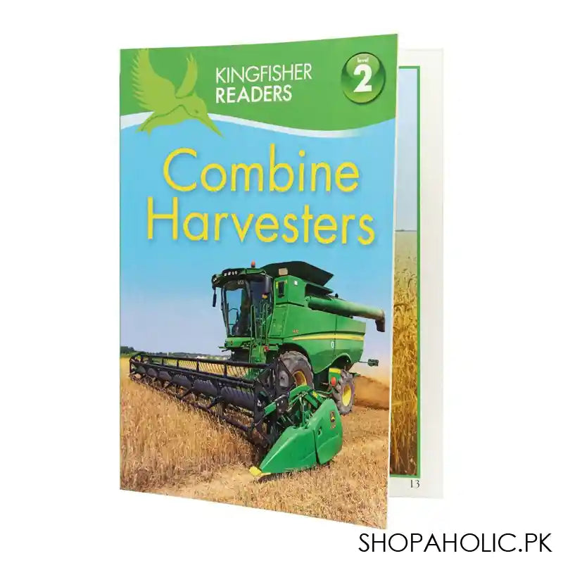 Kingfisher Readers Level - 2 Combine Harvesters Book - Main Image