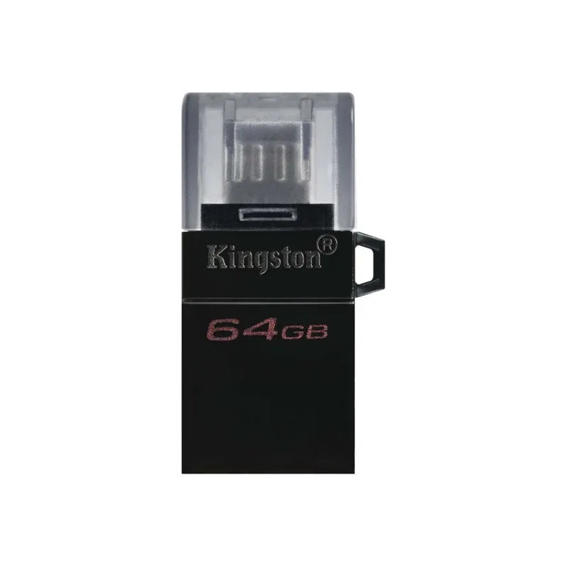 kingston data traveler microduo3 g2 64gb otg usb 3.2 drive, dtdu03g2/64gb main image