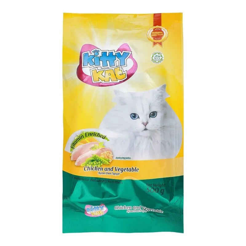 kitty kat chicken & vegetable, 500g main image