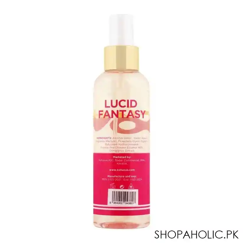 kohasaa oriental love body mist, 200ml image2