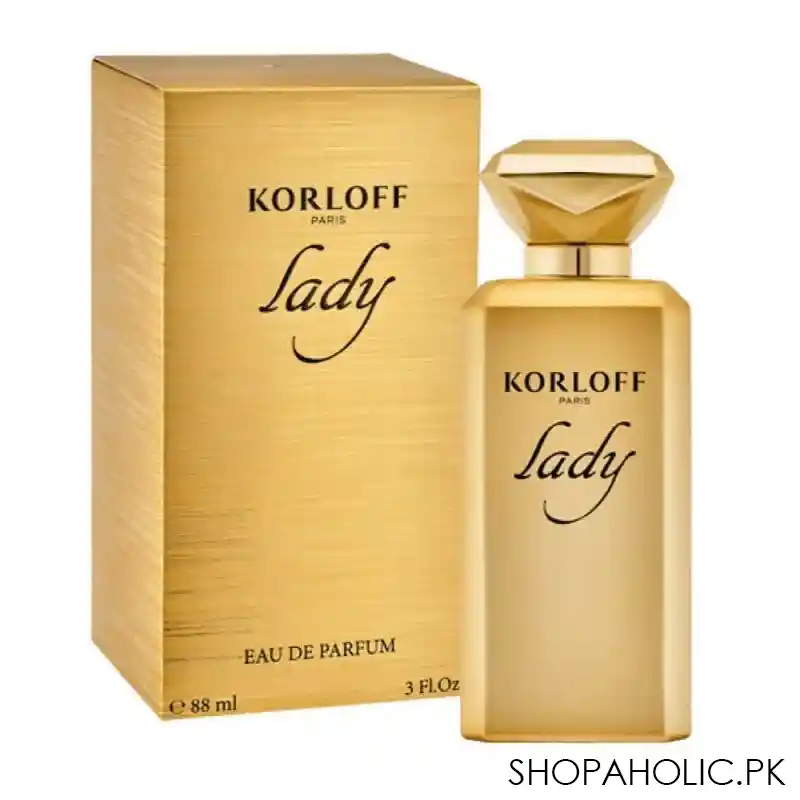 korloff lady eau de parfum, for women, 88ml main image