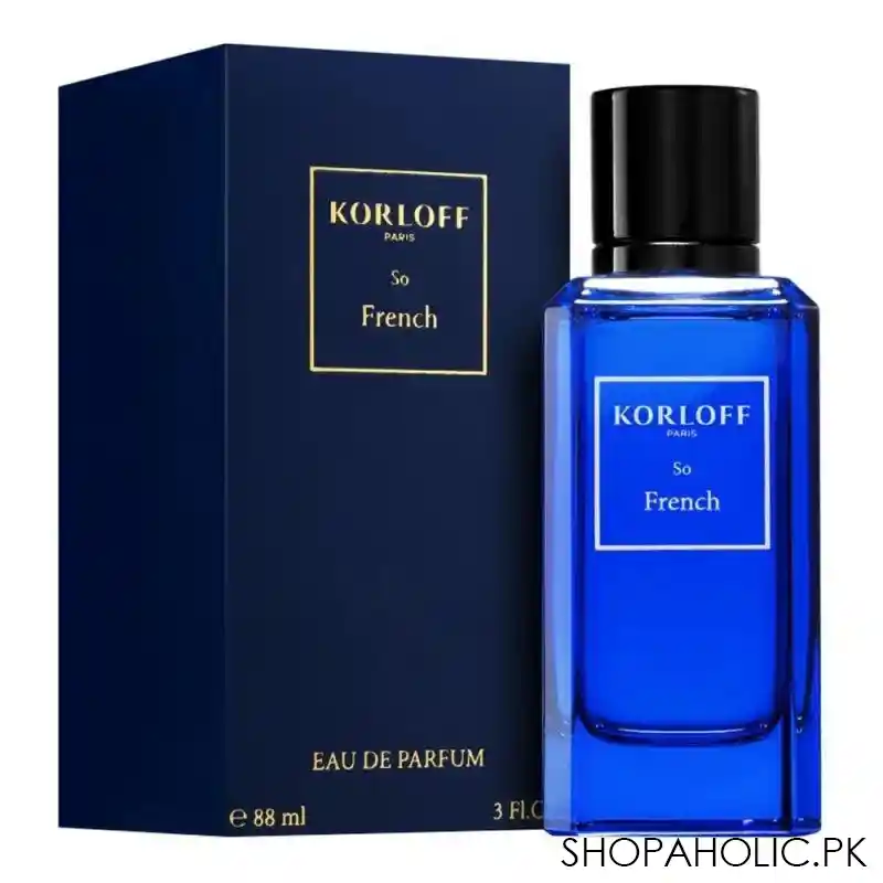 korloff so french eau de parfum, for women, 88ml main image