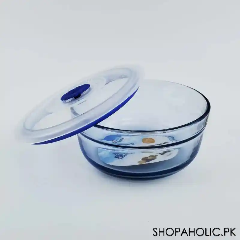 koropal blue kingdom airtight glass storage box image2