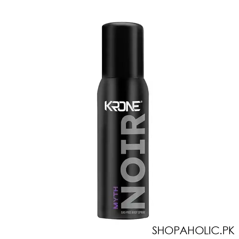 Krone Noir Myth Gas-Free Body Spray, For Men, 120ml - Main Image