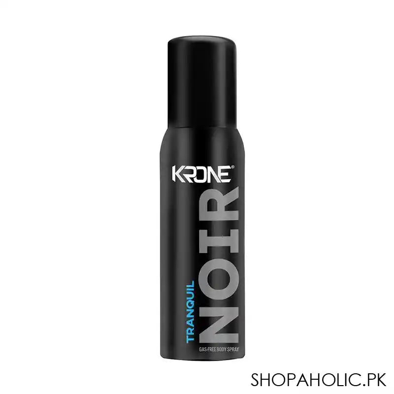 Krone Noir Tranquil Gas-Free Body Spray, For Men, 120ml - Image 3