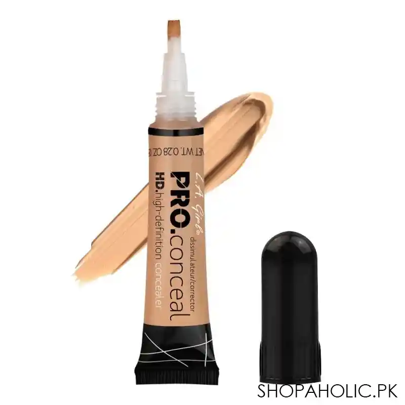 l.a. girl pro conceal hd high definition concealer, pure beige main image