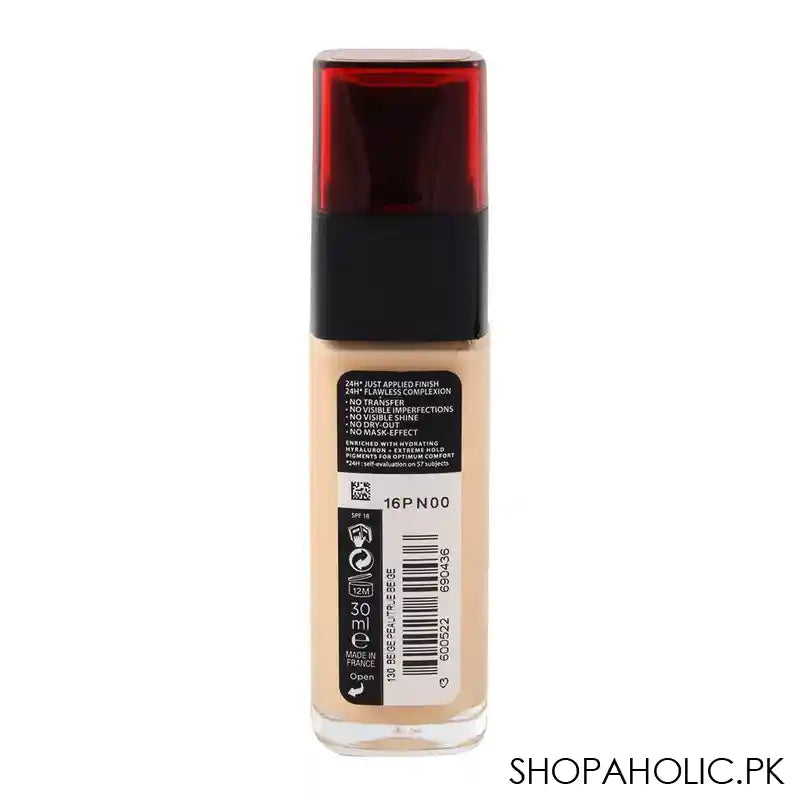 L'Oreal Paris Infallible 24H Stay Fresh Foundation, 130 True Beige - Image 5