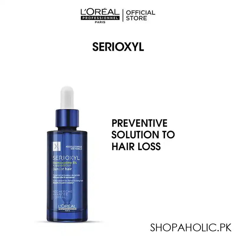 L'Oreal Professionnel Serioxyl Denser Hair Treatment For Thinning Hair, 90ml - Main Image