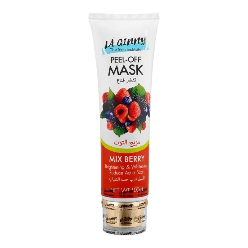 la ginny mix berry peel of mask, brightening & whitening, 100ml main image