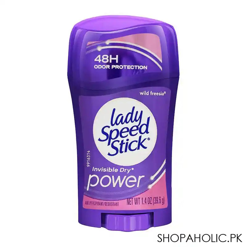 Lady Speed Stick 48H Wild Freesia Invisible Dry Power Deodorant Stick, 39.6g - Main Image