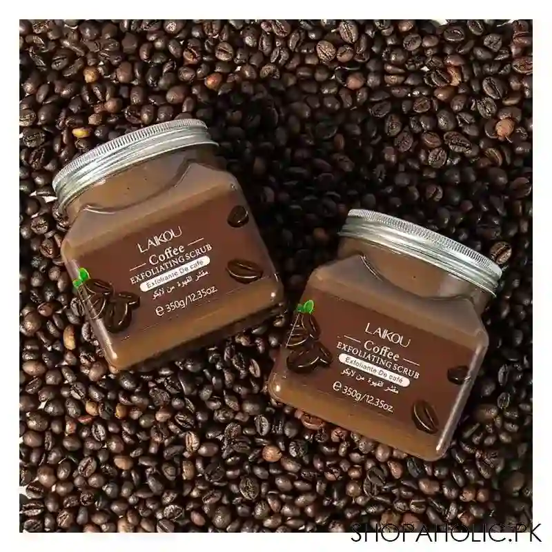 laikou coffee exfoliating body scrub, 350g, lk83656a image3