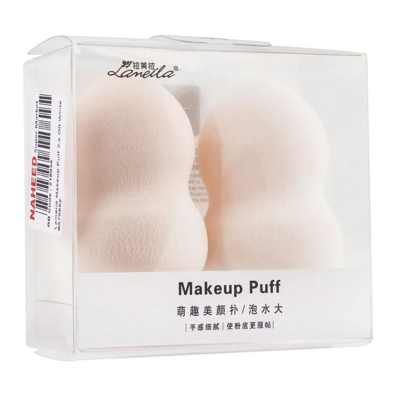 lameila makeup puff, 2 pack, off white, a79952 main image