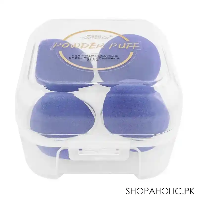 lameila powder puff, deep blue, a80210 1, 4 pack image2