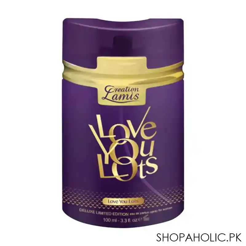 lamis creation love you lots deluxe limited edition eau de parfum, for women, 100ml main image