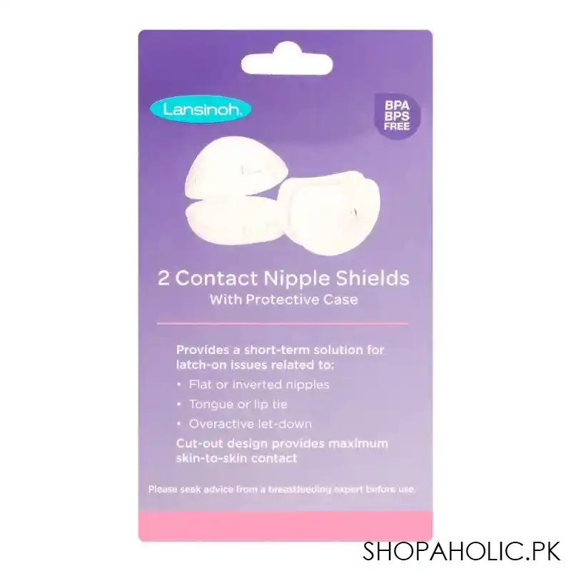 lansinoh contact nipple shields 2 pack, size 1, 20mm, cs70193ct1119 image3