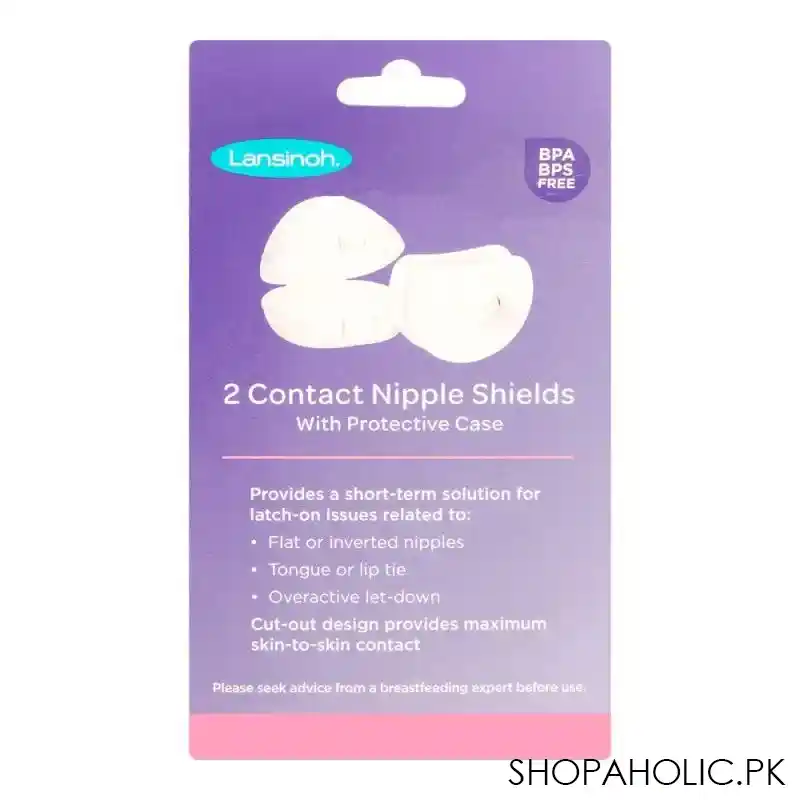 lansinoh contact nipple shields 2 pack, size 2, 24mm, cs70173ct1119 image3