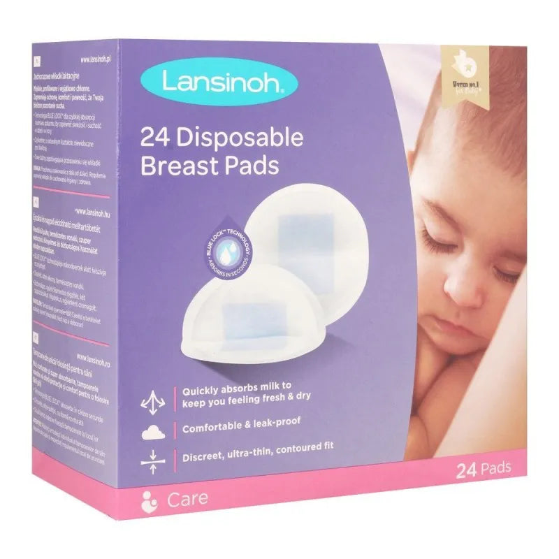 lansinoh disposable breast pads, 24 pack, dp20054ct1119 image2