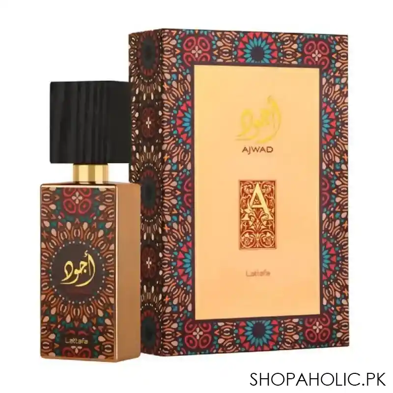 lattafa ajwad eau de parfum, for women, 60ml main image