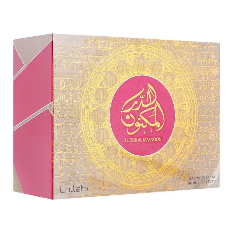 lattafa al dur al maknoon gold eau de parfum, for men & women, 100ml image2