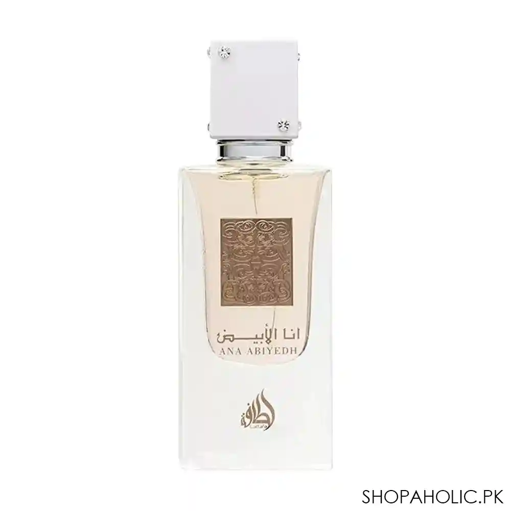 lattafa ana abiyedh eau de parfum, fragrance for men & women, 60ml main image