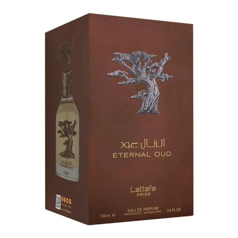 lattafa eternal oud eau de parfum, for men & women, 100ml image2