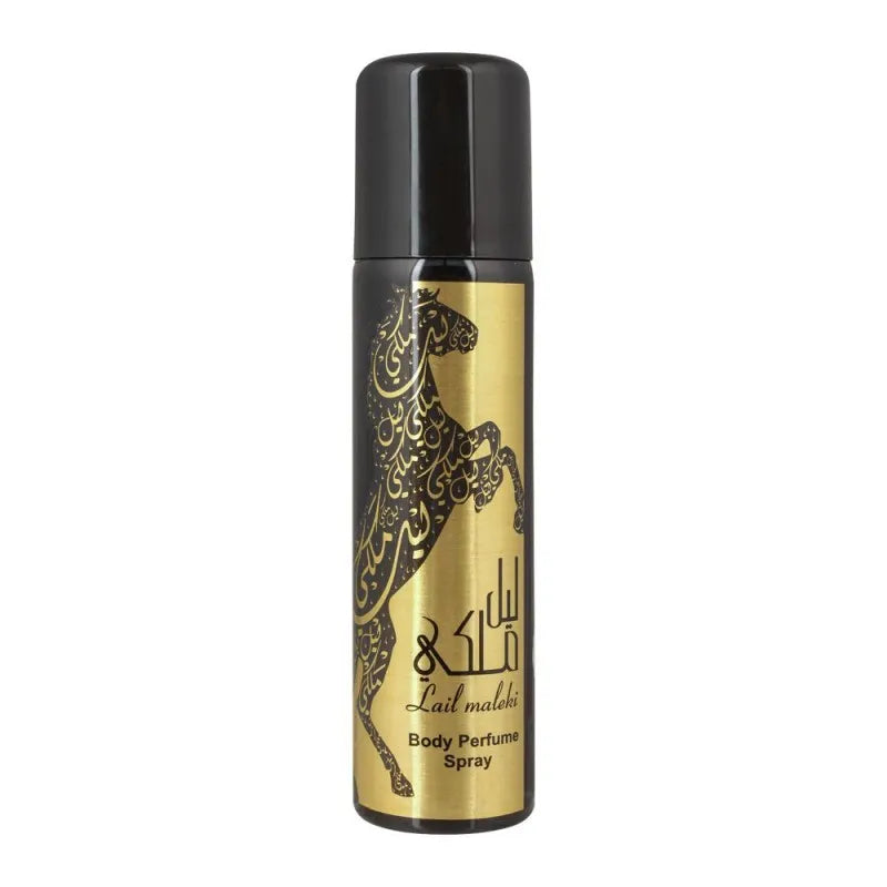 lattafa lail maleki perfume body spray, 70ml main image