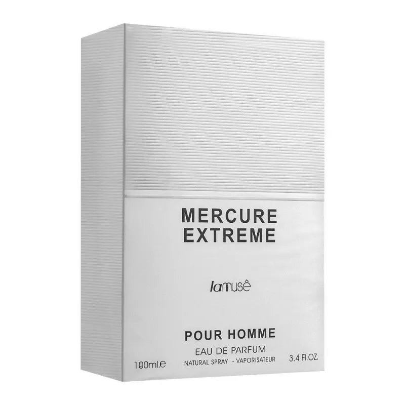 lattafa lamuse mercure extreme pour homme eau de parfum for men, 100ml main image