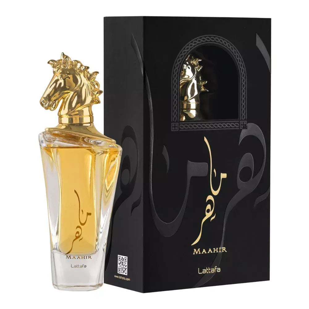 lattafa maahir eau de parfum, for men & women, 100ml main image