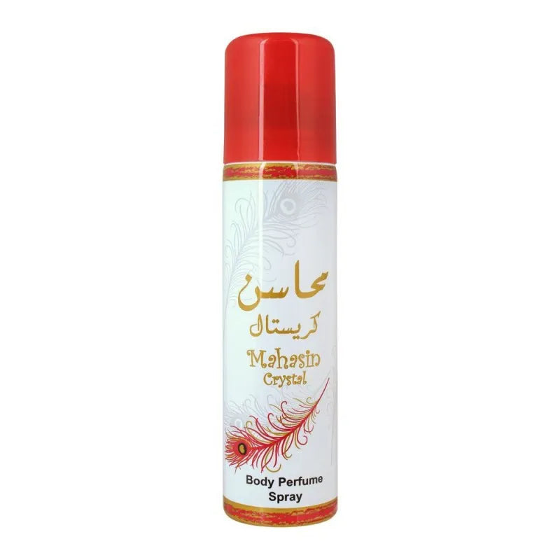 lattafa mahasin crystal perfume body spray, 70ml main image