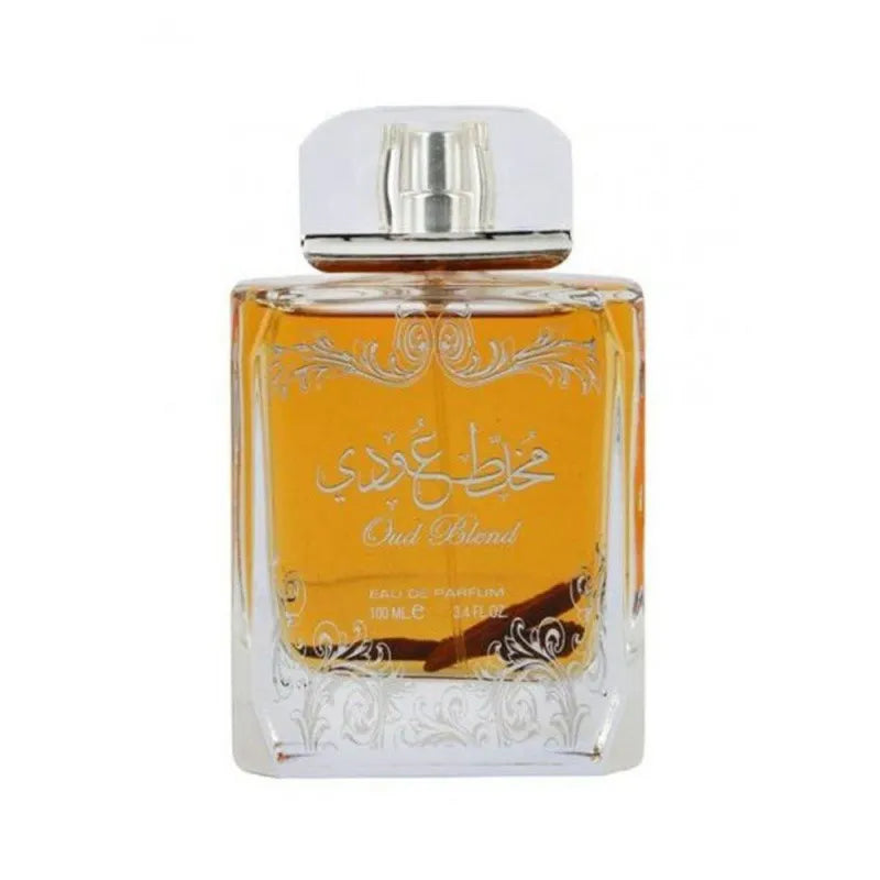 lattafa mukhallat oud blend eau de parfum, for men & women, 100ml main image