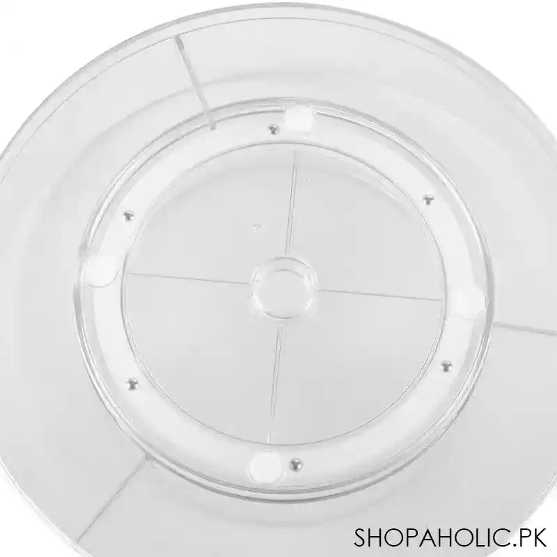 lazy susan turntable makeup organizer image4