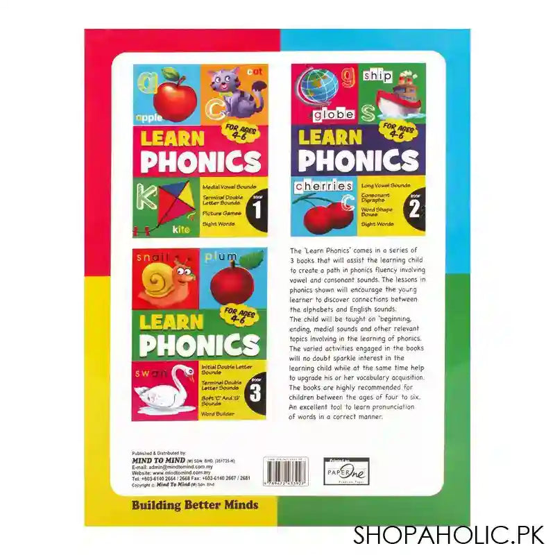 Learn Phonics Book - 1 - Image 2