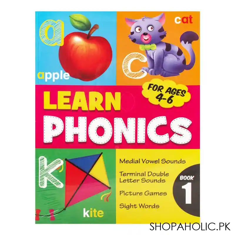 Learn Phonics Book - 1 - Main Image