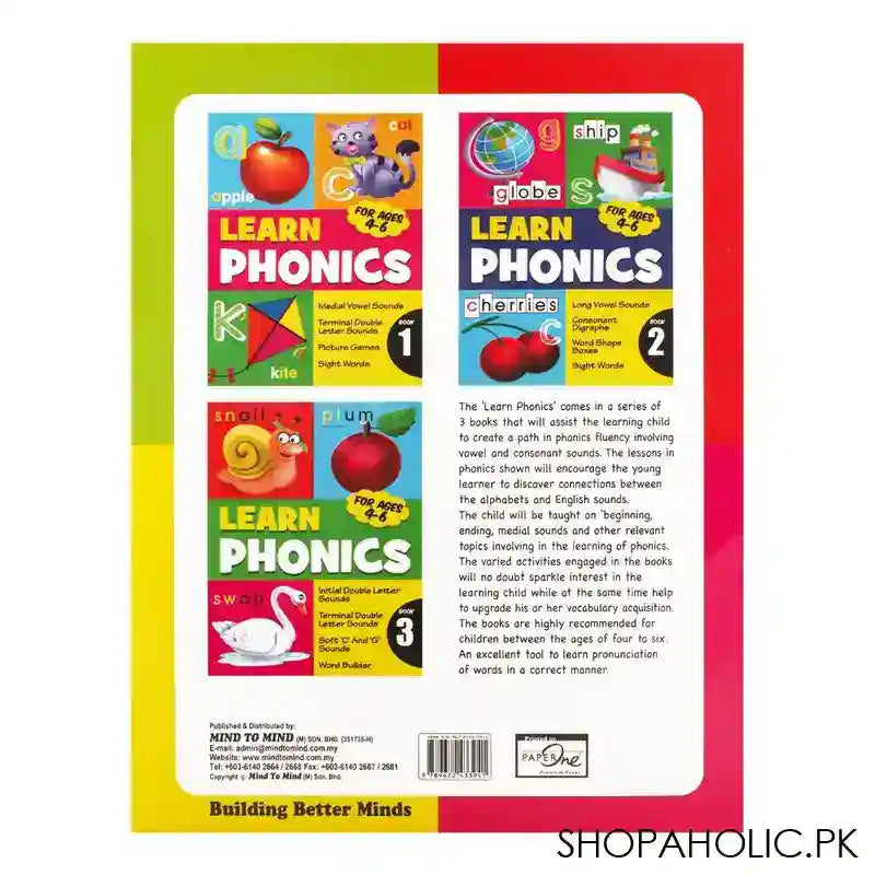 Learn Phonics Book - 3 - Image 2