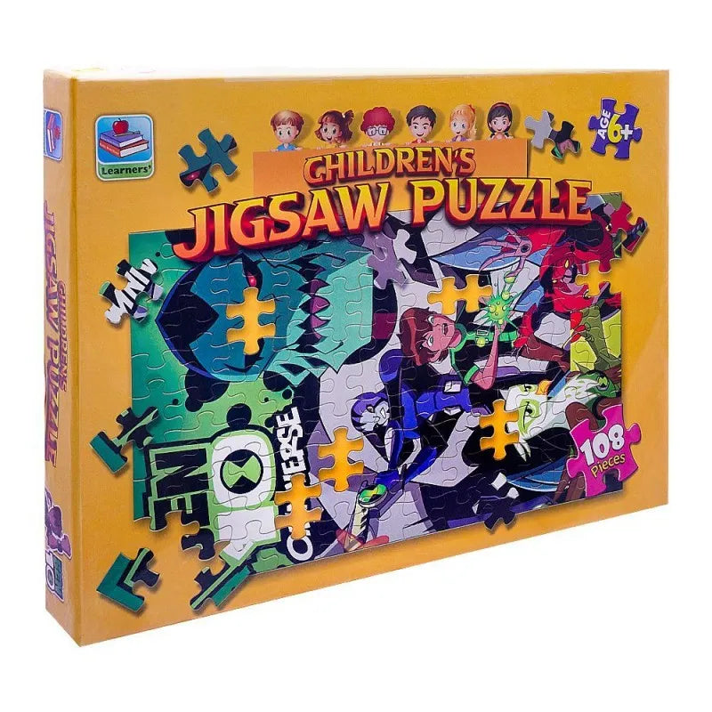 learner's childern jigsaw puzzle ben10, for 6+ years, 417 8803 main image