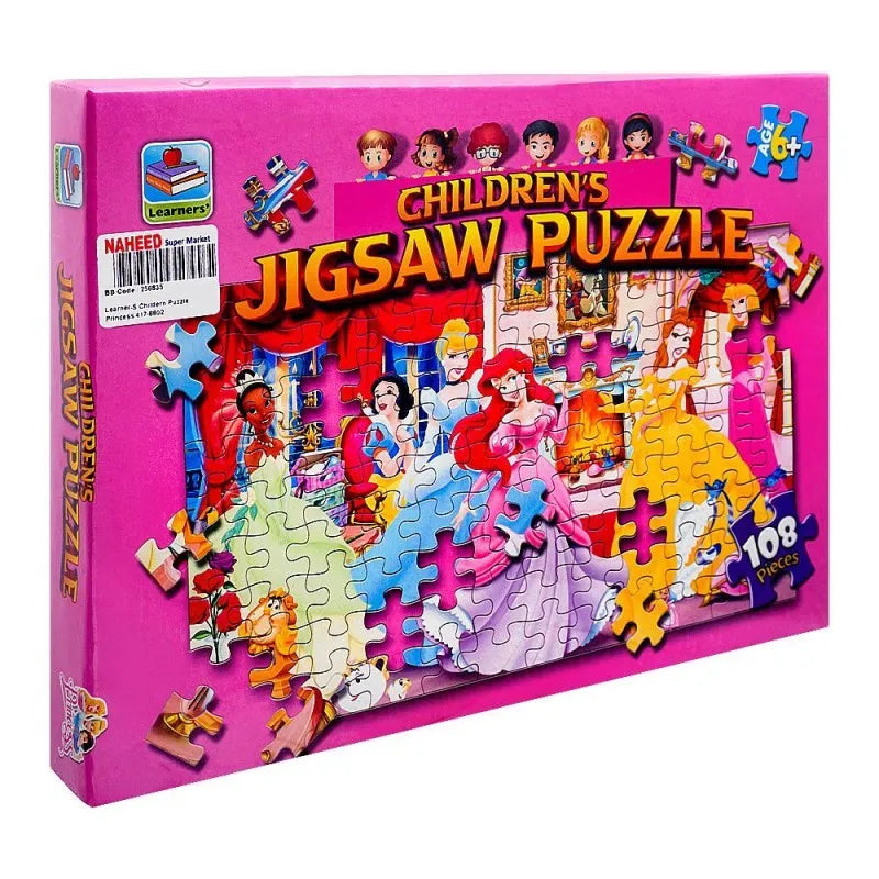 learner's childern jigsaw puzzle princess, for 6+ years, 417 8802 main image