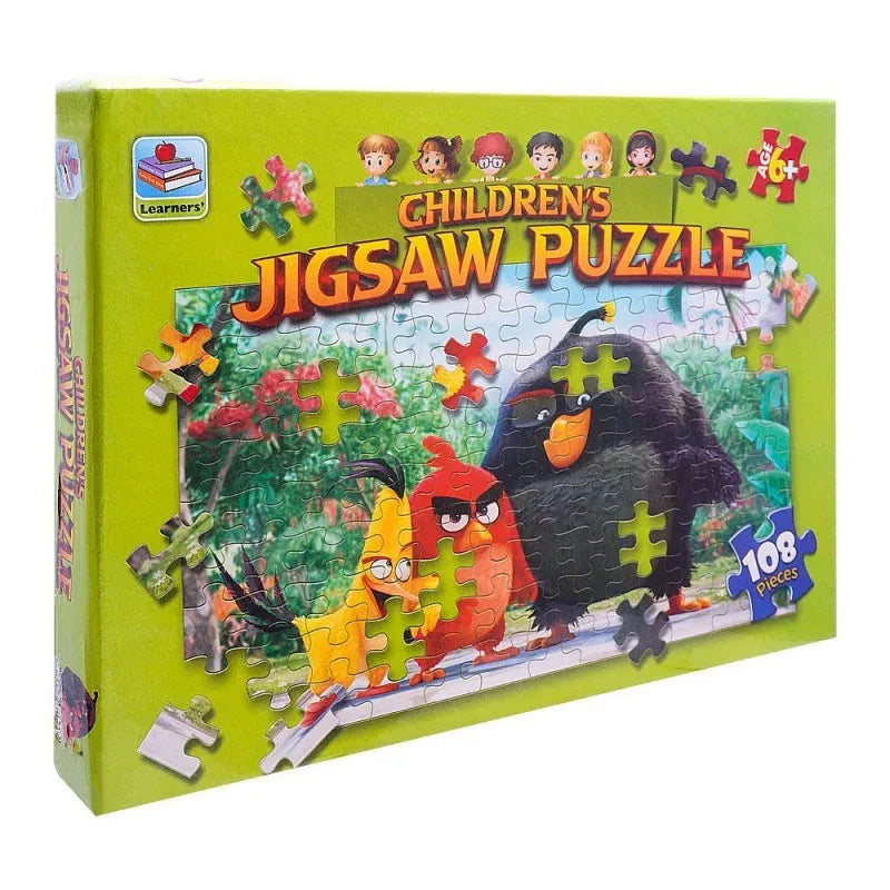 learner's childern puzzle jigsaw angry bird, for 6+ years, 417 8806 main image