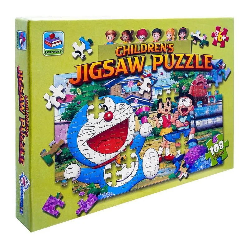 learner's childern puzzle jigsaw doraemon, for 6+ years, 417 8804 main image