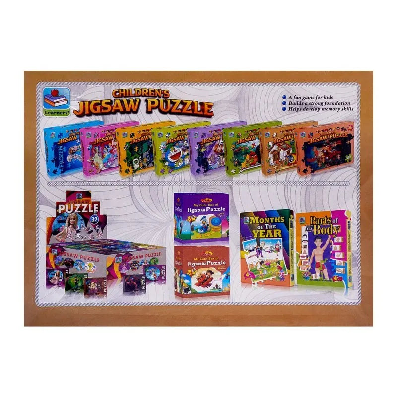 learner's childern puzzle jigsaw tom & jerry, for 6+ years, 417 8807 image2