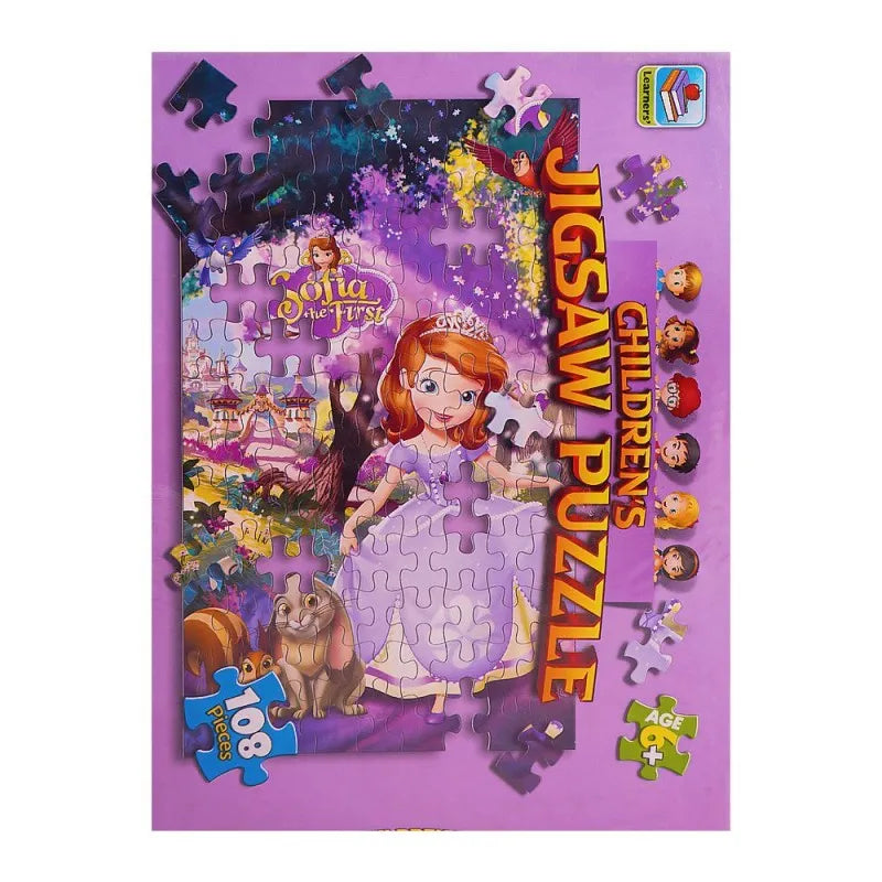 learner's children puzzle sofia the first, for 6+ years, 417 8805 image2