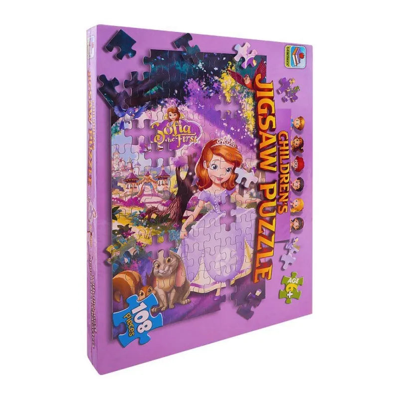 learner's children puzzle sofia the first, for 6+ years, 417 8805 main image