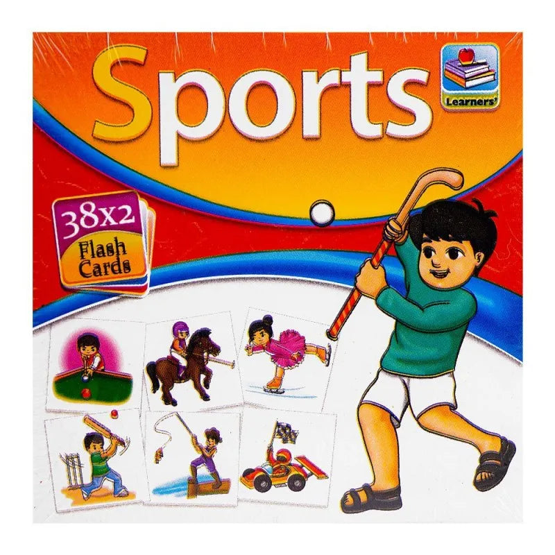 learners flash cards small sports, 227 2390 image2