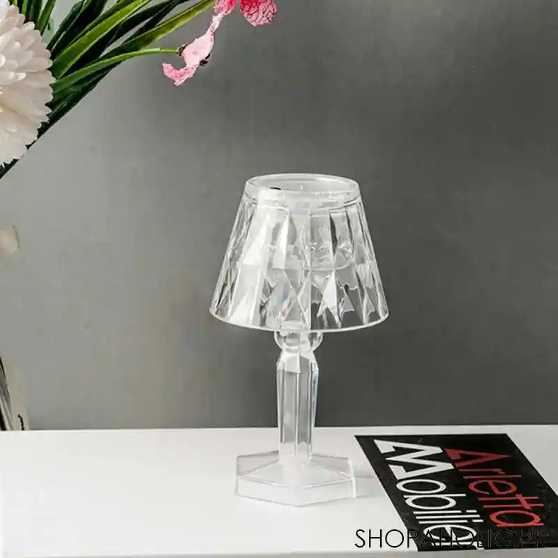 led diamond crystal mini table top lamp   small image5