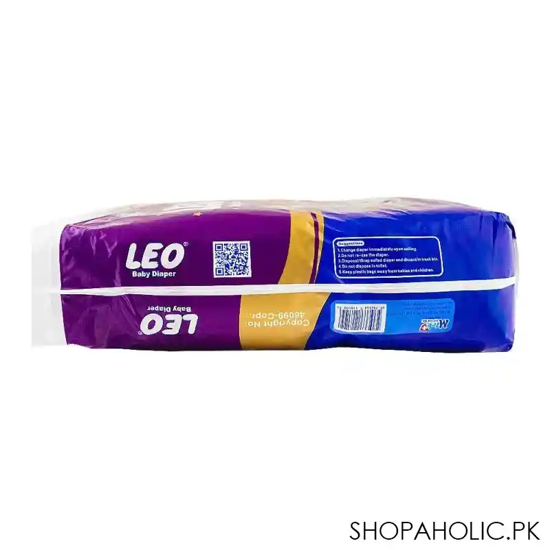 leo soft & dry baby diaper newborn 1, 2 5kg, 50's image3