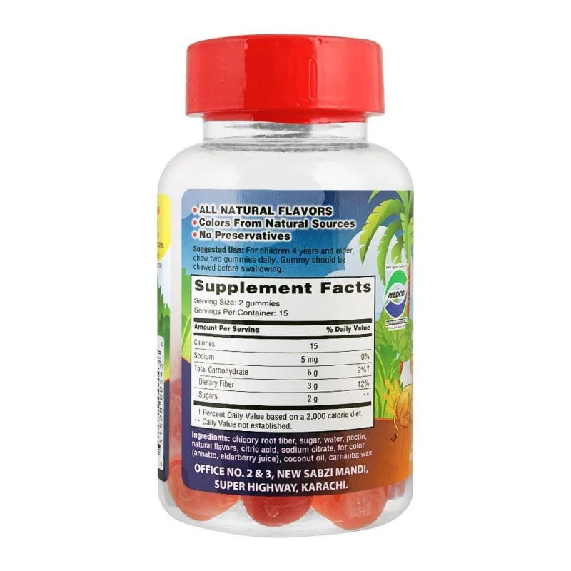 leona's fiber supplement, dietary supplement, 30 gummy vitamins image3