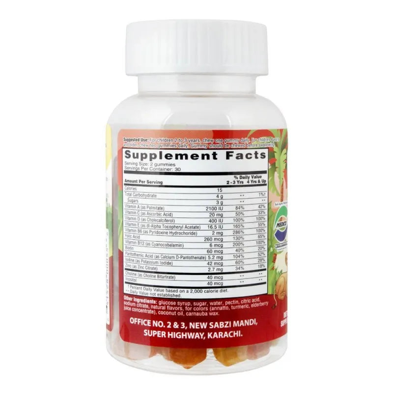 leona's multi vitamin, dietary supplement, 60 gummy vitamins image3