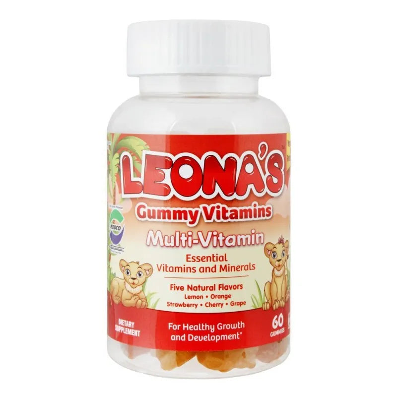 leona's multi vitamin, dietary supplement, 60 gummy vitamins main image